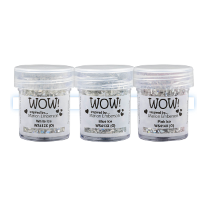 Wow Embossing Glitter Ice Crystal Trio wowkt097 product image