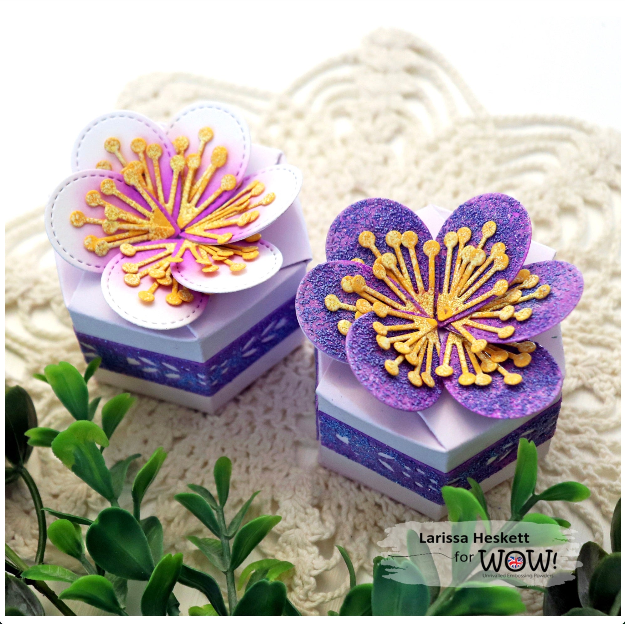 Wow Embossing Powder Buttercup Blossom wl139r cute flower boxes