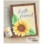 Wow Embossing Powder Buttercup Blossom wl139r hello friend sunflower card