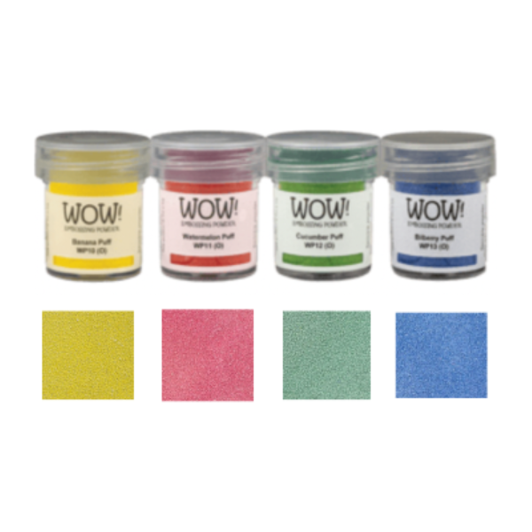 Wow Embossing Powder Fruit Puffs Quad wowkq003