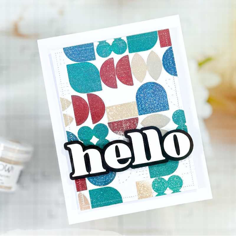 Wow Embossing Powder Heritage Quad Mixed Media Set wowkq005 hello