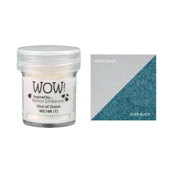 Wow Embossing Powder Hint of Green we14r