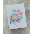 Wow Embossing Powder Inferno wk22r fireworks birthday card