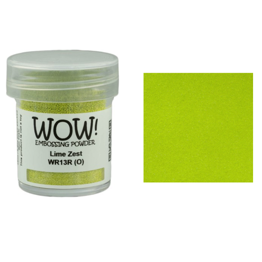 Wow Embossing Powder Lime Zest wr13r