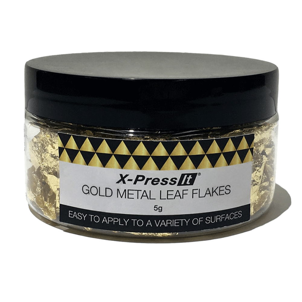 X-Press It Gold Metal Leaf Flakes gt22