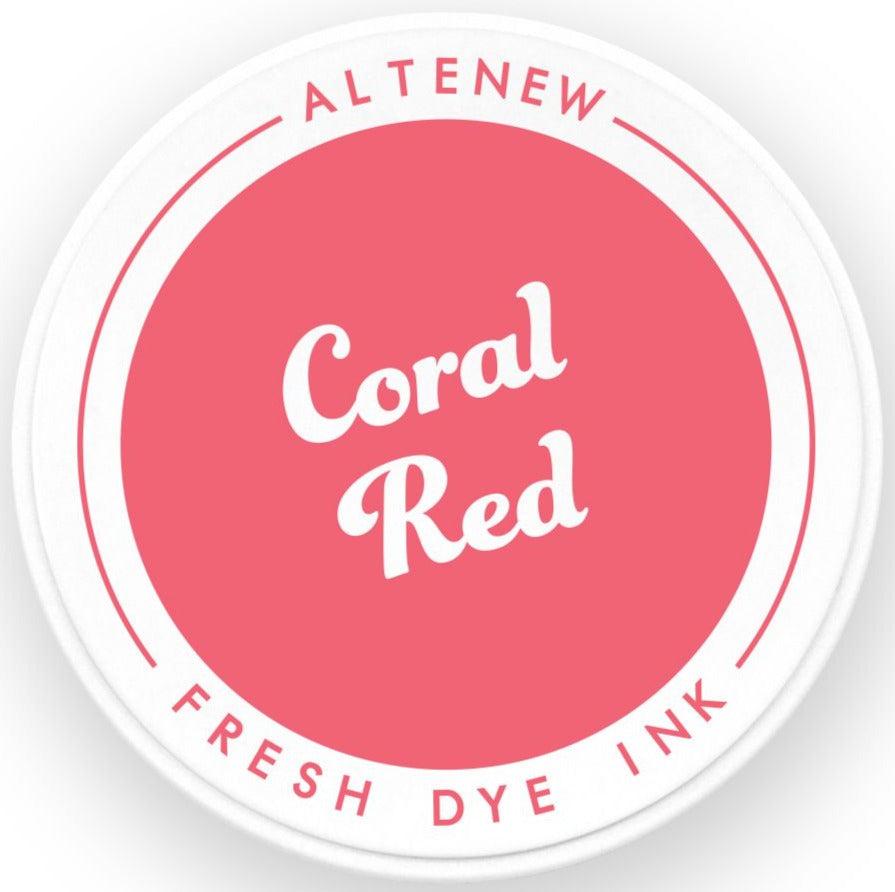 Altenew Coral Red Fresh Dye Ink Pad ALT7806
