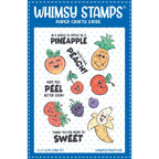 Whimsy Stamps Fun Fruit Clear Stamps KHB203