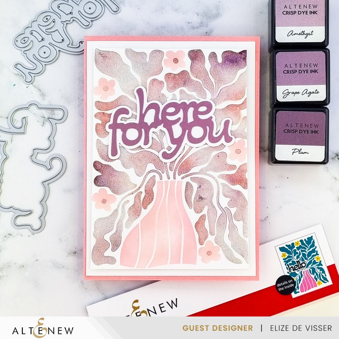 Altenew Vase Art Stencil Set ALT8030 here for you