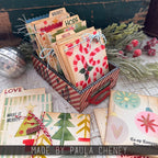 Tim Holtz Element Stencils Festive Art est005 lots of stencils