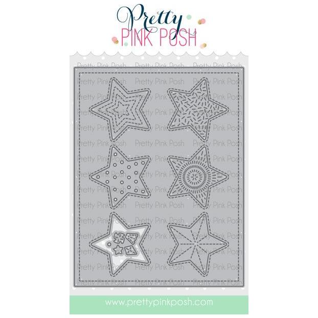 Pretty Pink Posh Star Cover Plate Dies