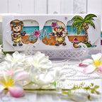 Whimsy Stamps Aloha Kids Clear Stamps KHB201 Kids