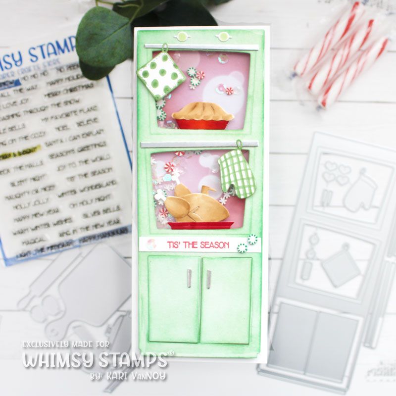 Whimsy Stamps Baking Dies wsd237 tis the season