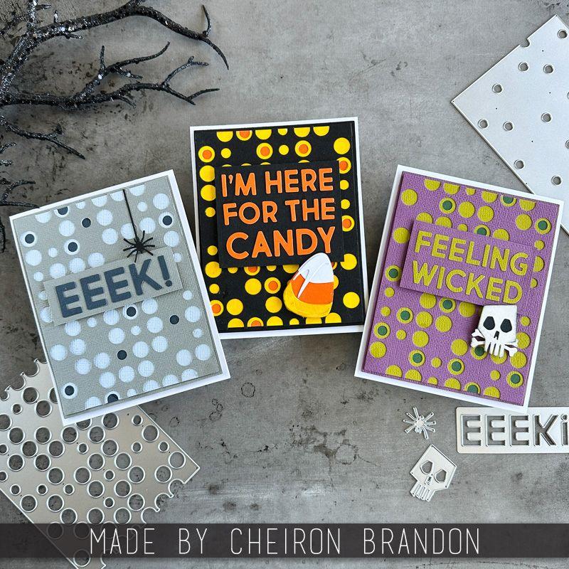 Tim Holtz Sizzix Layered Dots Thinlits Dies 666385 polka dots