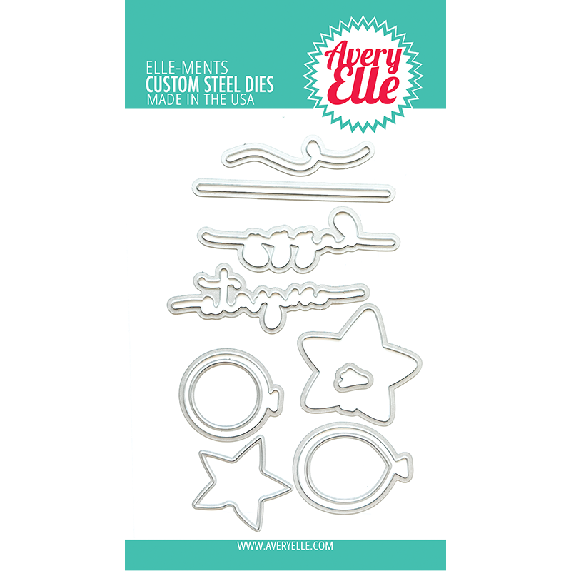 Avery Elle Balloon Wishes Die Set Avery Elle Balloon Wishes Die Set