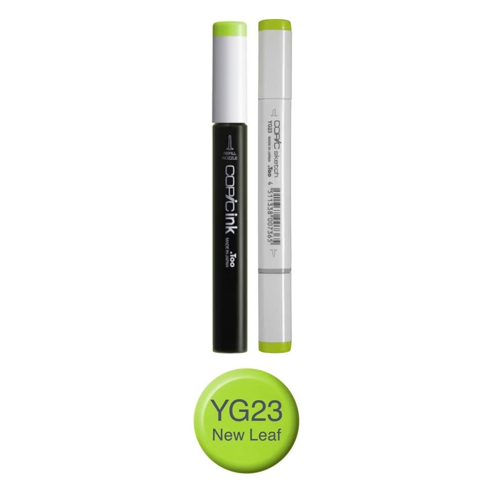 Copic Marker New Leaf Marker and Refill Bundle YG23