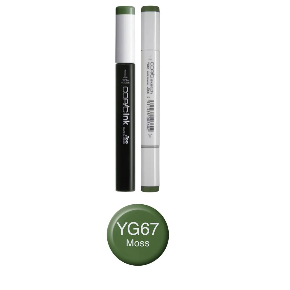 Copic Marker Moss Marker and Refill Bundle YG67