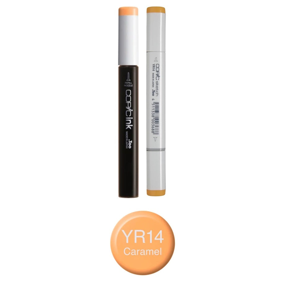 Copic Marker Caramel Marker and Refill Bundle YR14