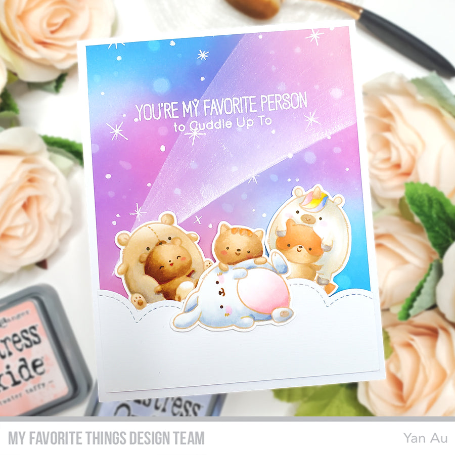 My Favorite Things Squish Friends Clear Stamps jb023 Starry background | color-code:alt3