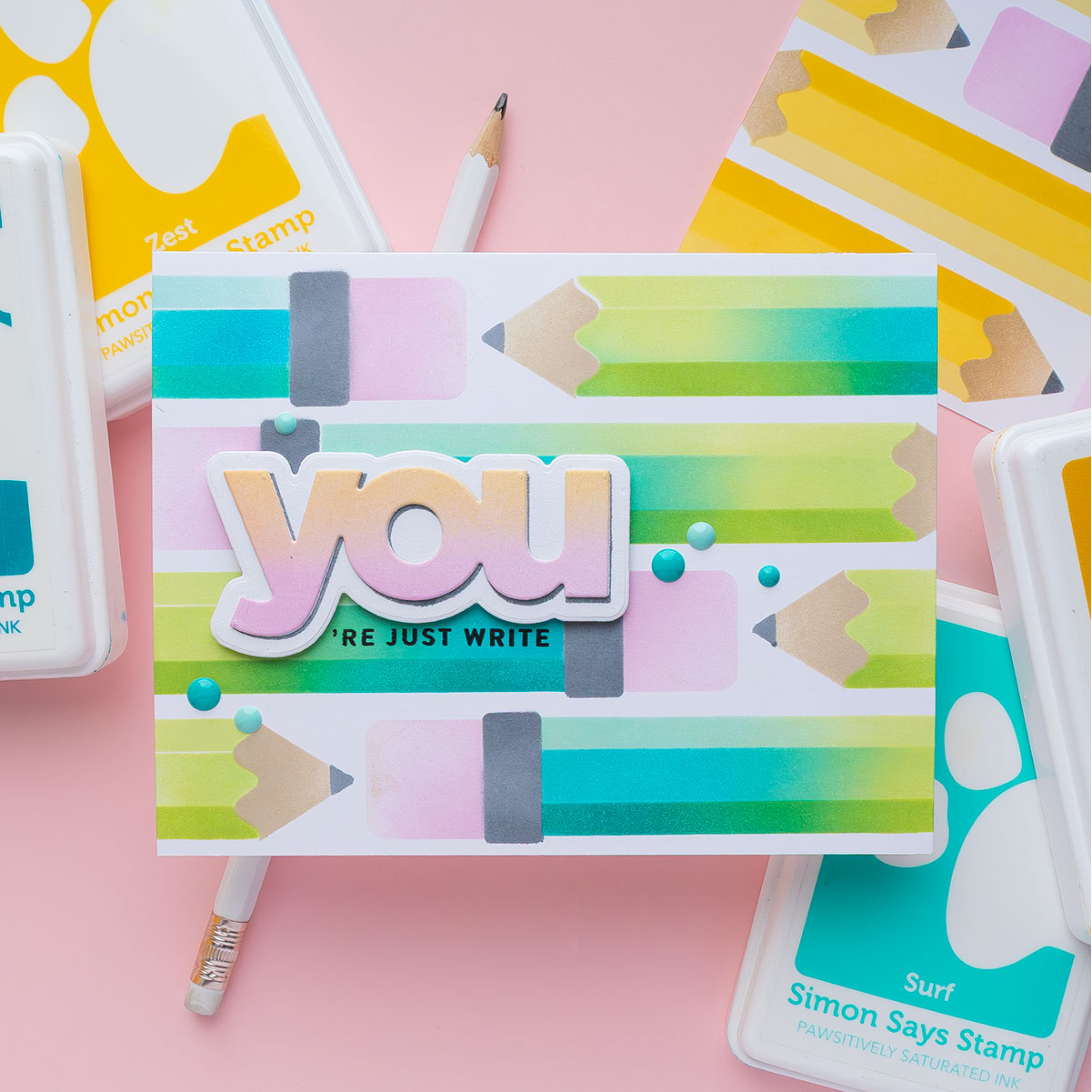 Simon Says Stamp! Simon Says Stamp Pawsitively Saturated Ink Pad SEAFOAM ssk004 | color-code:ALT02