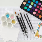 Yasutomo Fusion Sizes 1 to 5 Brush Set fs-set colors