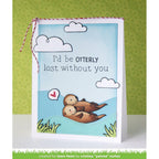 Lawn Fawn Year Five Clear Stamps lf807 Otterly Lost