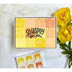 Simon Says Stamp Pawsitively Saturated Ink Cubes Yellow Sunsets ssc603 Out of This World Wedding Card  | color-code:ALT03