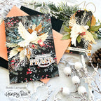 Honey Bee Lovely Layers Doves Dies hbds-lldove Christmas Doves Card | color-code:ALT02