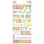 Simple Stories Crafty Things Foam Stickers 22527