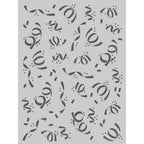 Simple Stories Confetti 6 x 8 Stencil 22427 Detailed Product View