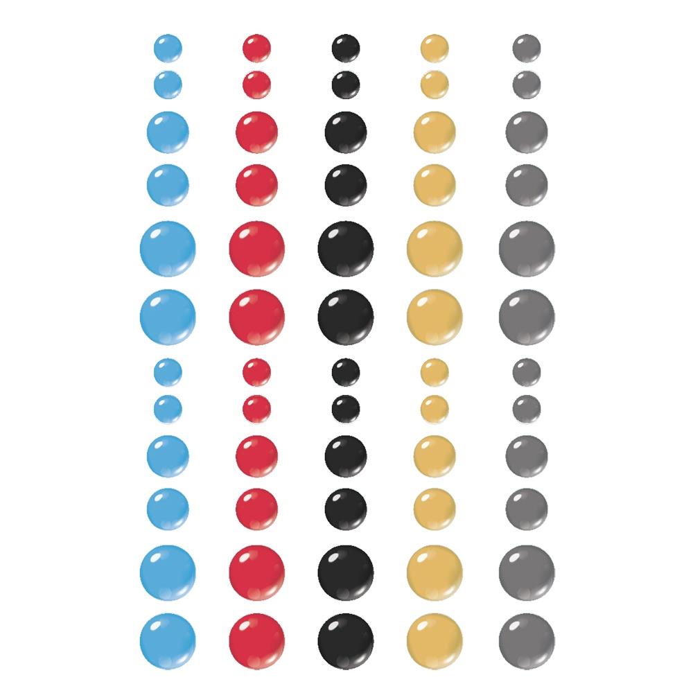 Simple Stories Say Cheese Galaxy Glossy Enamel Dots 22455 Alternate Product View