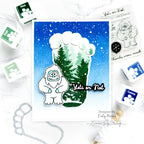Simon Says Clear Stamps Yeti or Not 1227ssc Christmas Card | color-code:ALT01