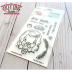The Greeting Farm Holiday Anya 11 Clear Stamps