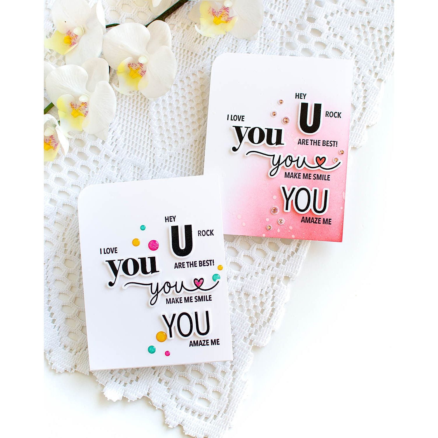CZ Design You 2 Wafer Dies czd267c Happy Camper You Card | color-code:ALT01