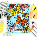 CZ Design You 2 Wafer Dies czd267c Happy Camper You Card | color-code:ALT04