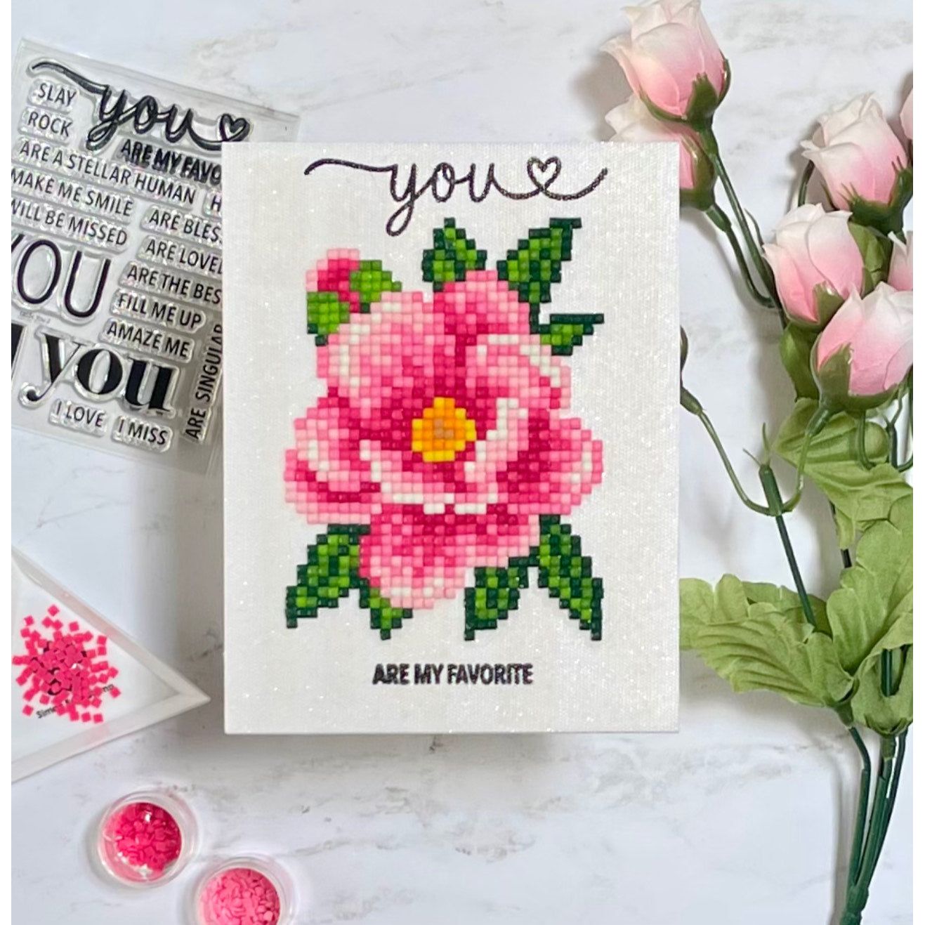 CZ Design Stamps and Dies You 2 set1032yt Happy Camper You Card | color-code:ALT03