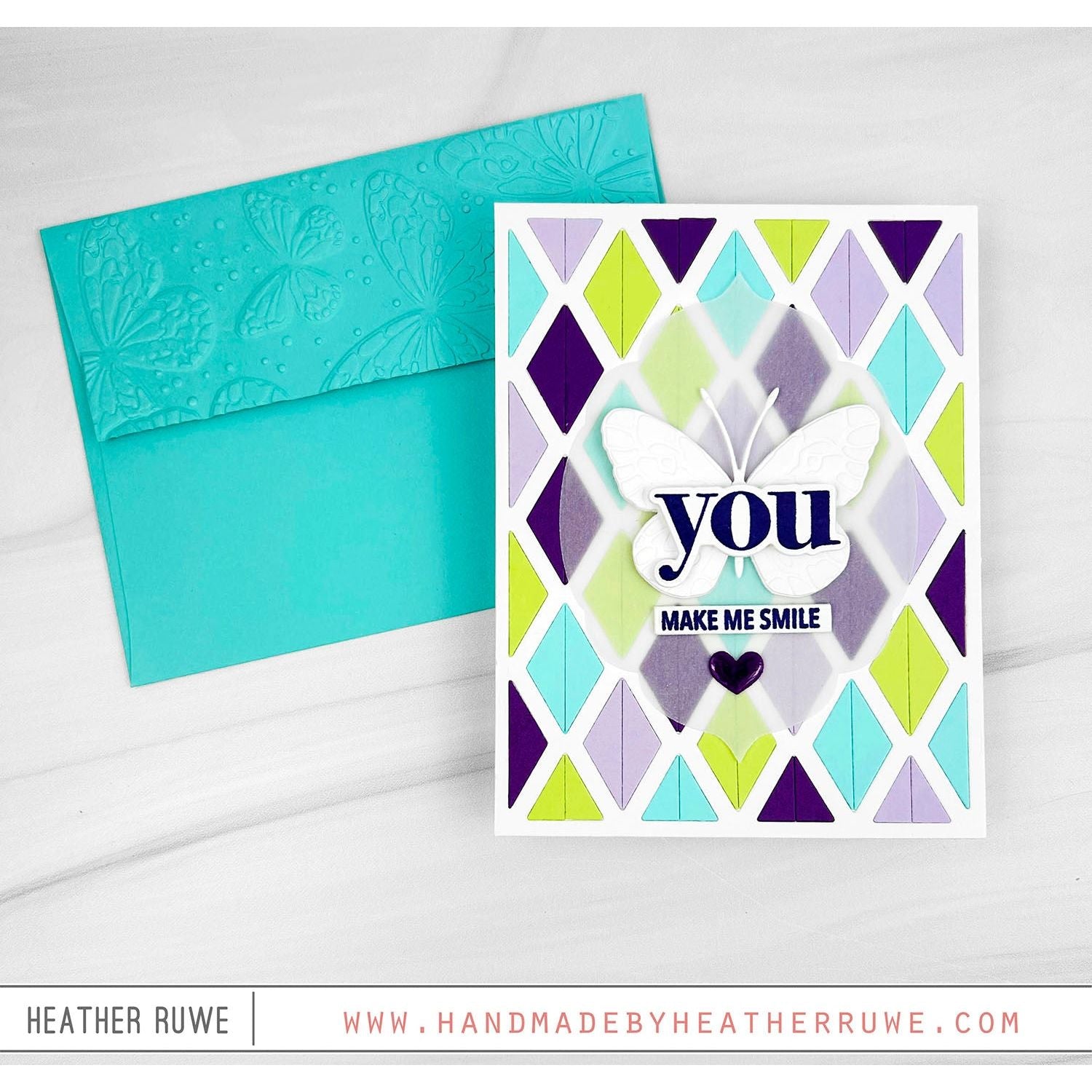 CZ Design Stamps and Dies You 2 set1032yt Happy Camper You Card | color-code:ALT05