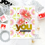 Simon Says Stamp Cheering for You Collection I Want It All Stand-Alone Wafer Dies set830sa