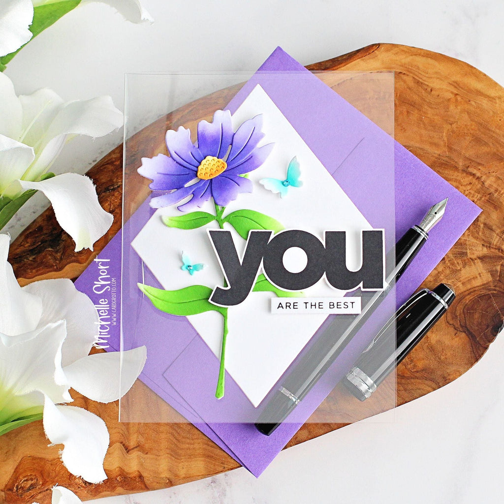 Simon Says Stamp You Wafer Dies czd239c Cheering for You Thank You Card | color-code:ALT03