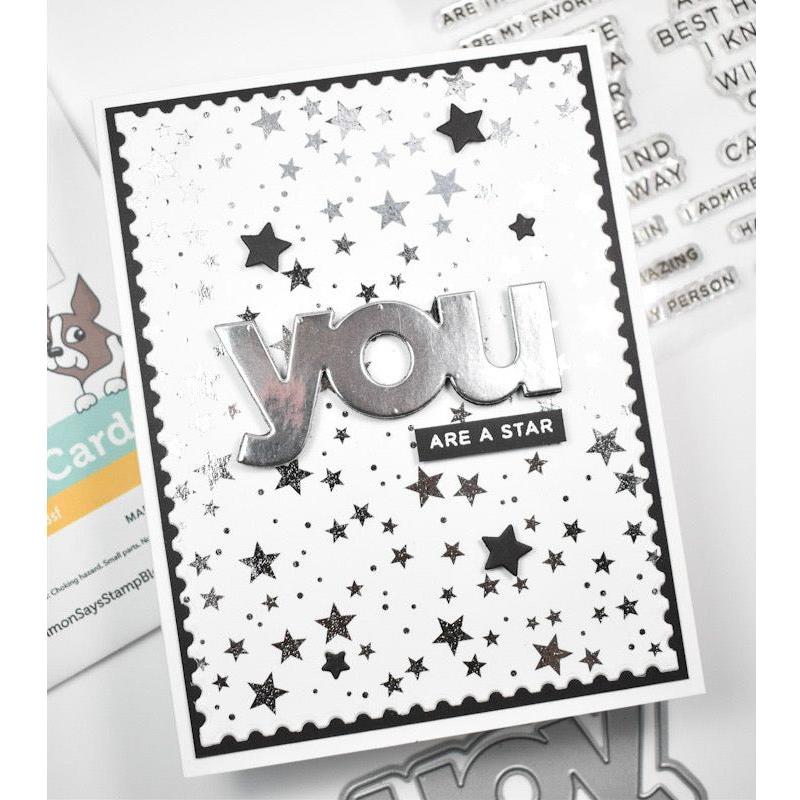 Simon Says Stamp You Wafer Dies czd239c Cheering for You Encouragement Card | color-code:ALT08