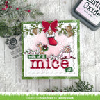 You're On the Mice List Christmas Holiday Handmade Card