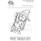 Sweet November Stamps You're Toad-ally Cute Clear Stamp Set snstchw23