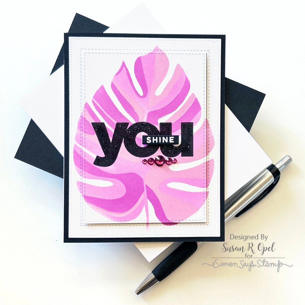 CZ Design Clear Stamps You cz389c Cheering for You Friend Card