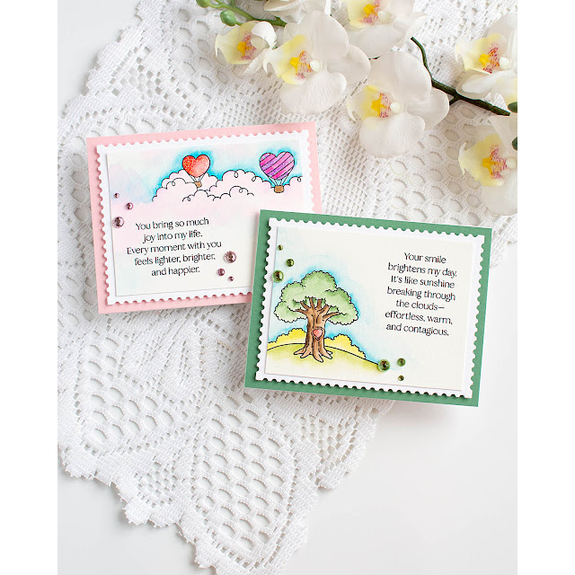 Simon Says Clear Stamps Your Joy 1268ss STAMPtember Friend Cards | color-code:ALT02