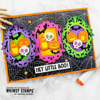 Whimsy Stamps Forever Cameo Frame Dies wsd214 hey boo