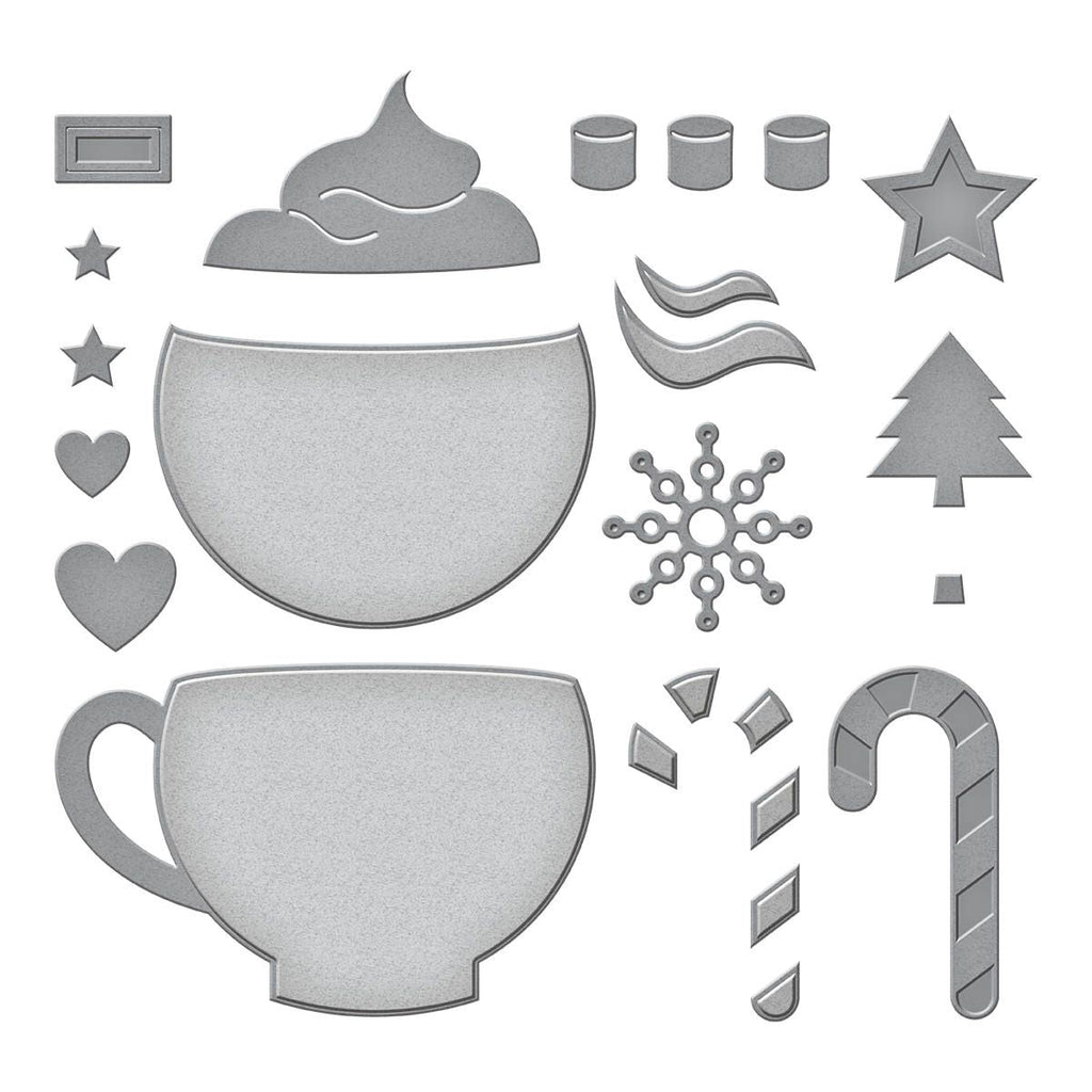 s4-1311 Spellbinders Merry Mug Creations Etched Dies