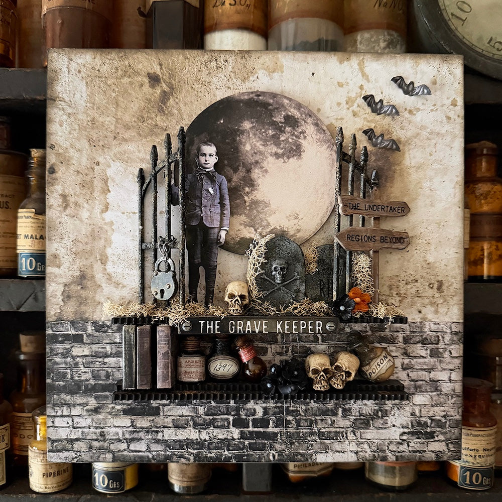 ZOE2_Tim Holtz idea-ology Halloween Adornments th94437 grave keeper-e576-4a19-ab5f-d3eda0e1e8cc