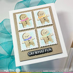 Waffle Flower Elegant Christmas 2 Clear Stamps 421731 oh what fun