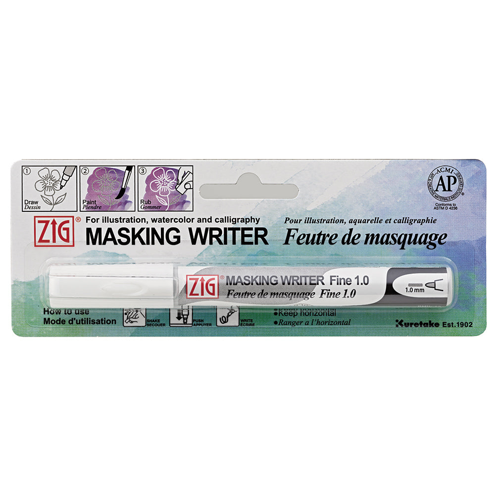 Zig Kuretake Fine Tip Masking Writer pmw10 in packaging