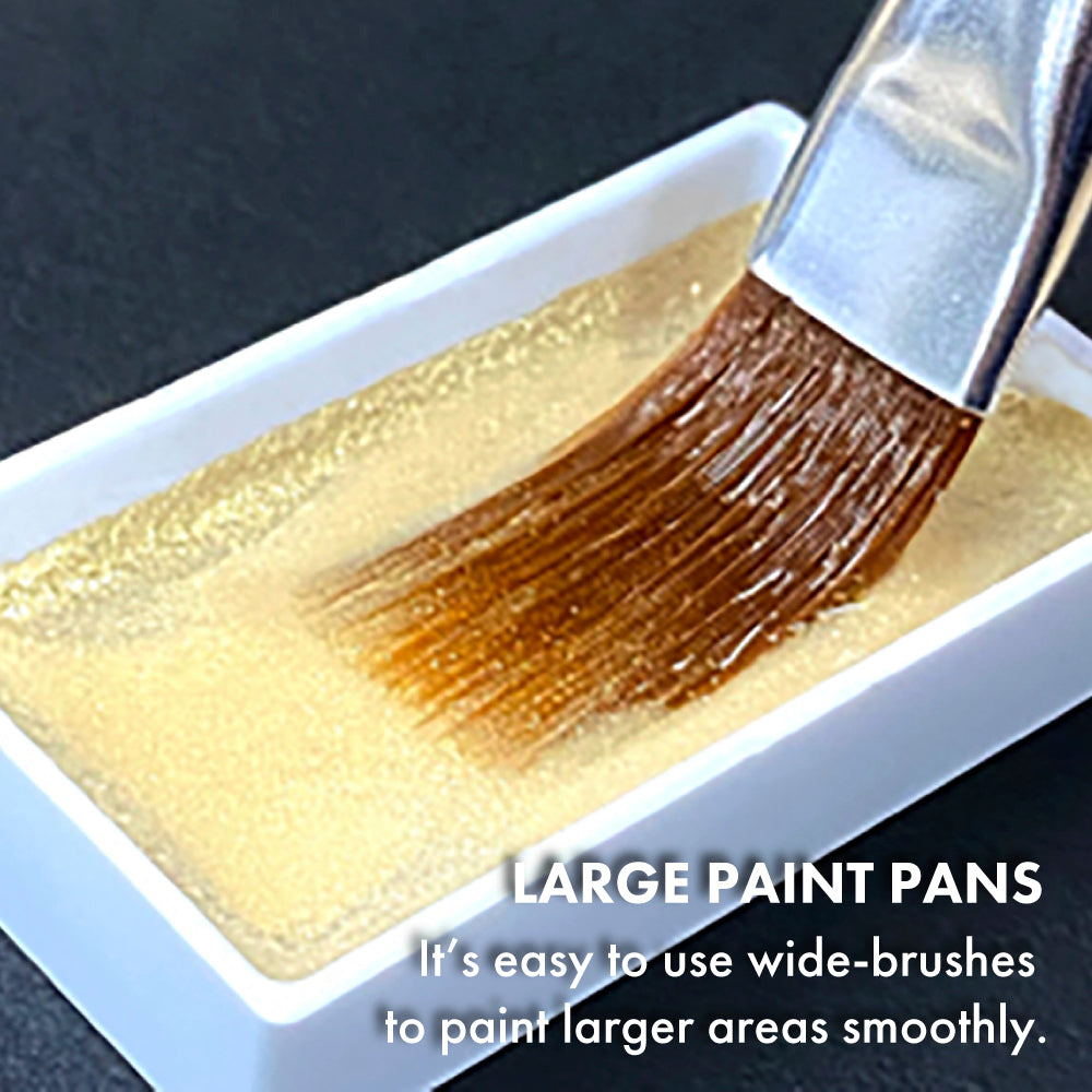 Zig Kuretake Gansai Tambi Set 1 Metallic 24 Piece Watercolor Set nw2a detail