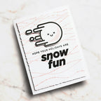 CZ Design Zippy Winter Wafer Dies czd247c Sweet Wishes Winter Card